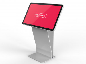 horizontal totem self service 02 3D Model