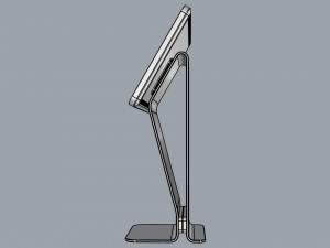 horizontal totem self service 02 3D Model