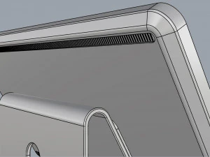 totem orizzontale self service 02 Modello 3D