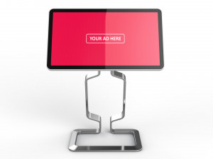 horizontal totem self service 03 3D Model
