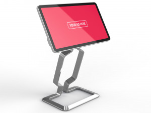 horizontal totem self service 03 3D Model