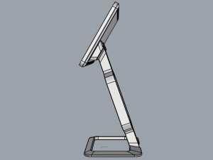 horizontal totem self service 03 3D Model