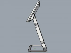 horizontal totem self service 03 3D Model
