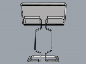 horizontal totem self service 03 3D Model
