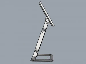 horizontal totem self service 03 3D Model