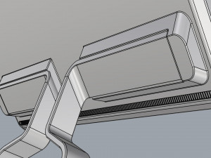 horizontal totem self service 03 3D Model