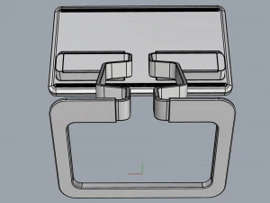 horizontal totem self service 03 3D Model