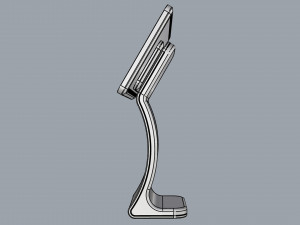 horizontal totem self service 04 Modèle 3D