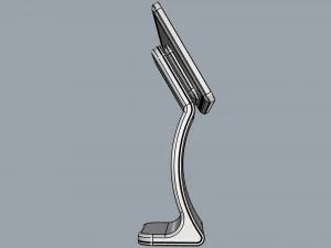 horizontal totem self service 04 3D Model