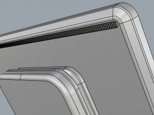 horizontal totem self service 04 3D Model