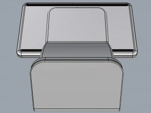 horizontal totem self service 04 3D Model