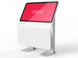 horizontal totem self service 05 3D Model