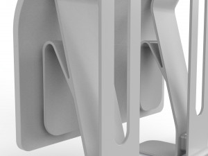 horizontal totem self service 05 3D Model