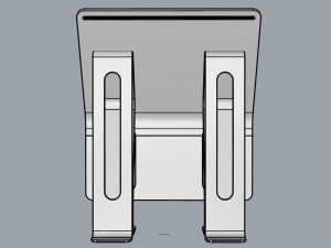 horizontal totem self service 05 3D Model