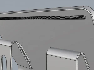 horizontal totem self service 05 3D Model