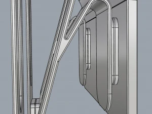 horizontal totem self service 05 3D Model
