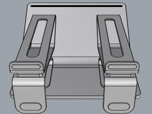 horizontal totem self service 05 3D Model