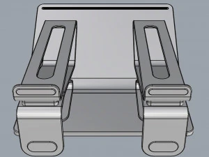 horizontal totem self service 05 3D Model