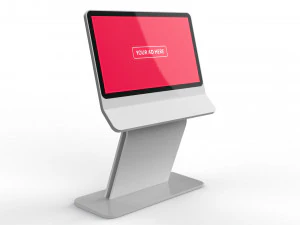 horizontal totem self service 06 3D Model