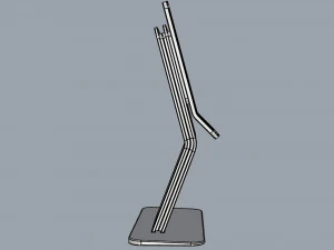 horizontal totem self service 06 3D Model