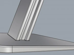 horizontal totem self service 06 3D Model