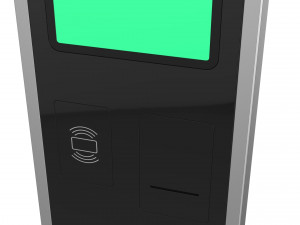 wall totem self service 01 Model 3D