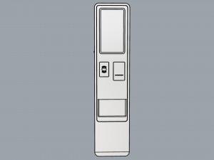 wall totem self service 01 Model 3D