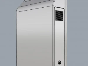 wall totem self service 01 3D Model