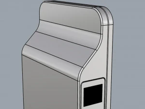 wall totem self service 02 3D Model