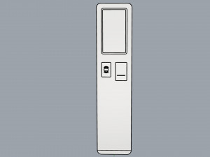 wall totem self service 03 Model 3D