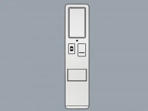 wall totem self service 04 3D Model
