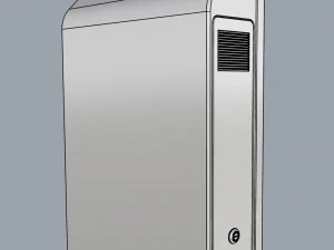 wall totem self service 04 3D Model