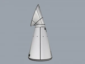 mykie robot white 3D Model