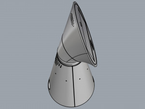 mykie robot white 3D 模型
