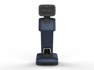 robot temi dark blue 3D Model