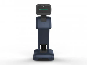 robot temi dark blue 3D Model