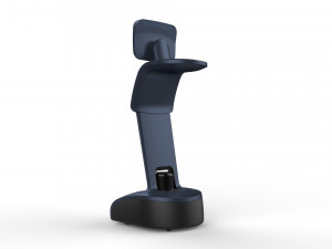 robot temi dark blue 3D Model
