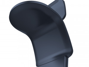 robot temi dark blue 3D Model