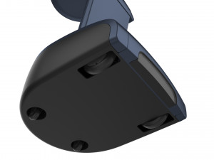 robot temi dark blue 3D Model