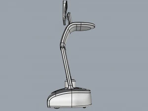 robot temi dark blue 3D Model
