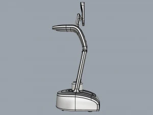 robot temi dark blue 3D Model