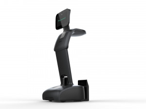 robot temi dark gray 3D Model