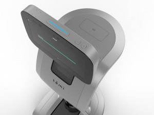 robot temi silver 3D Model