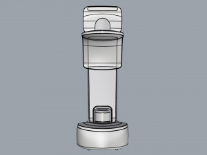 robot temi silver 3D Model