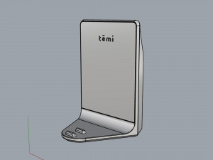 robot temi silver 3D Model