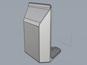 robot temi silver 3D Model