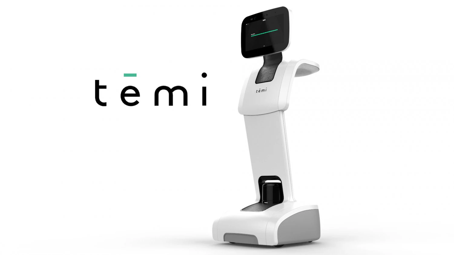 रोबोट टेमी सफेद 3D मॉडल .c4d .max .obj .3ds .fbx .stl .blend 