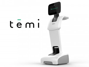 robot temi white 3Dモデル