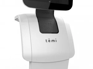 रोबोट टेमी सफेद 3D मॉडल