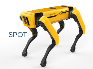 boston dynamics spot yellow 3Dモデル